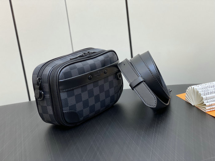 Louis Vuitton Damier Graphite Nano Alpha M82801