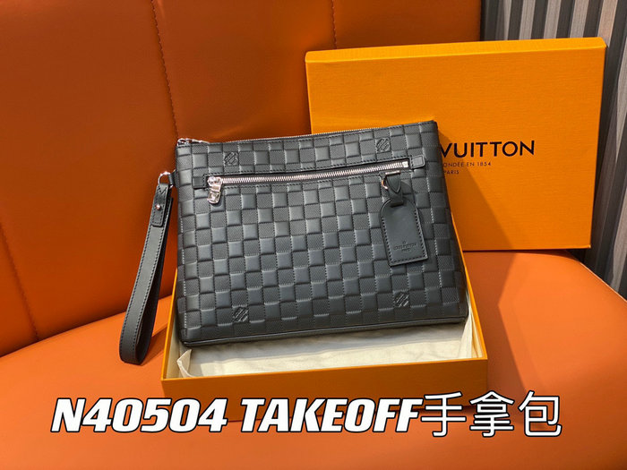 Louis Vuitton Damier Infini Takeoff Pouch N40504