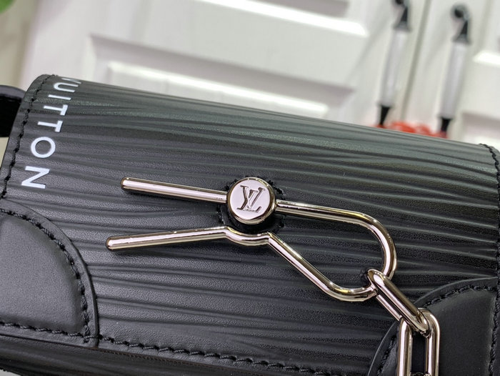 Louis Vuitton Micro Steamer Black M23837