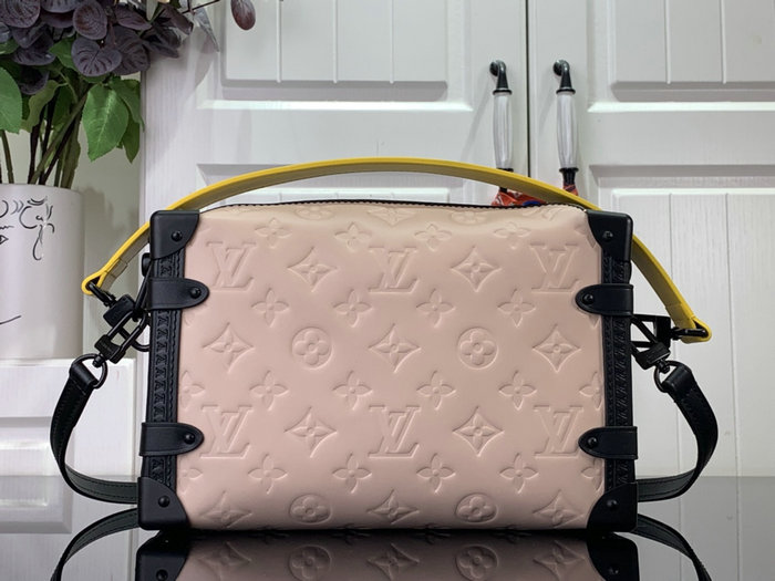 Louis Vuitton Monogram Empreinte Side Trunk Pink M46358