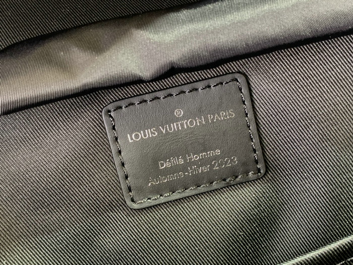 Louis Vuitton Montsouris Backpack Black M23099