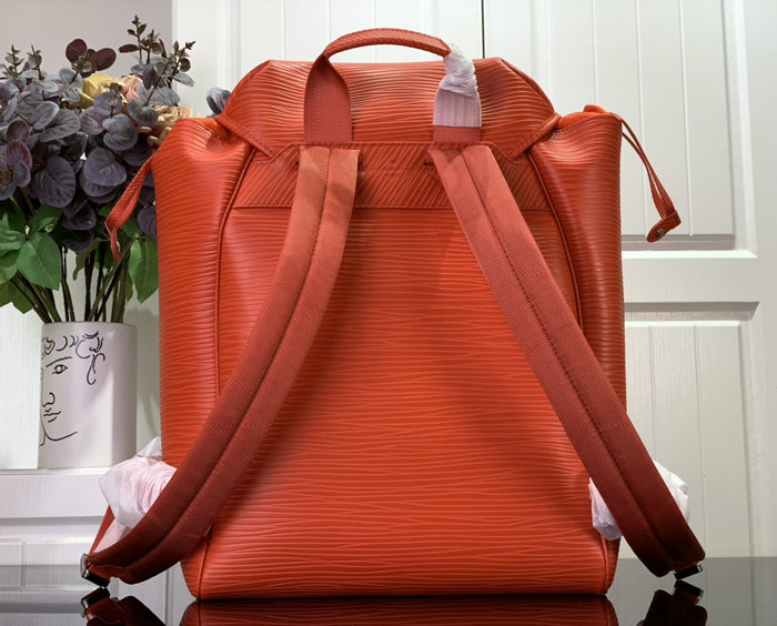 Louis Vuitton Montsouris Backpack Orange M23099