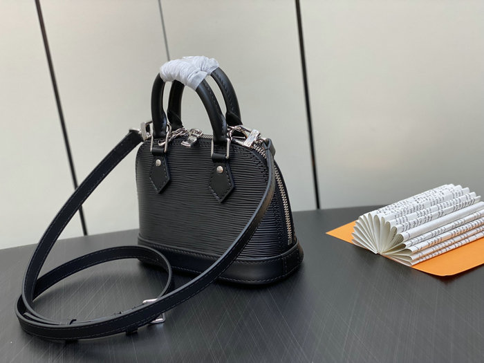 Louis Vuitton Nano Alma Black M82403