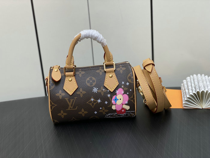 Louis Vuitton Nano Speedy Pink M82624