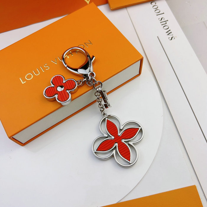 Lv Bag Charm Rimi Key Holder Orange M61013