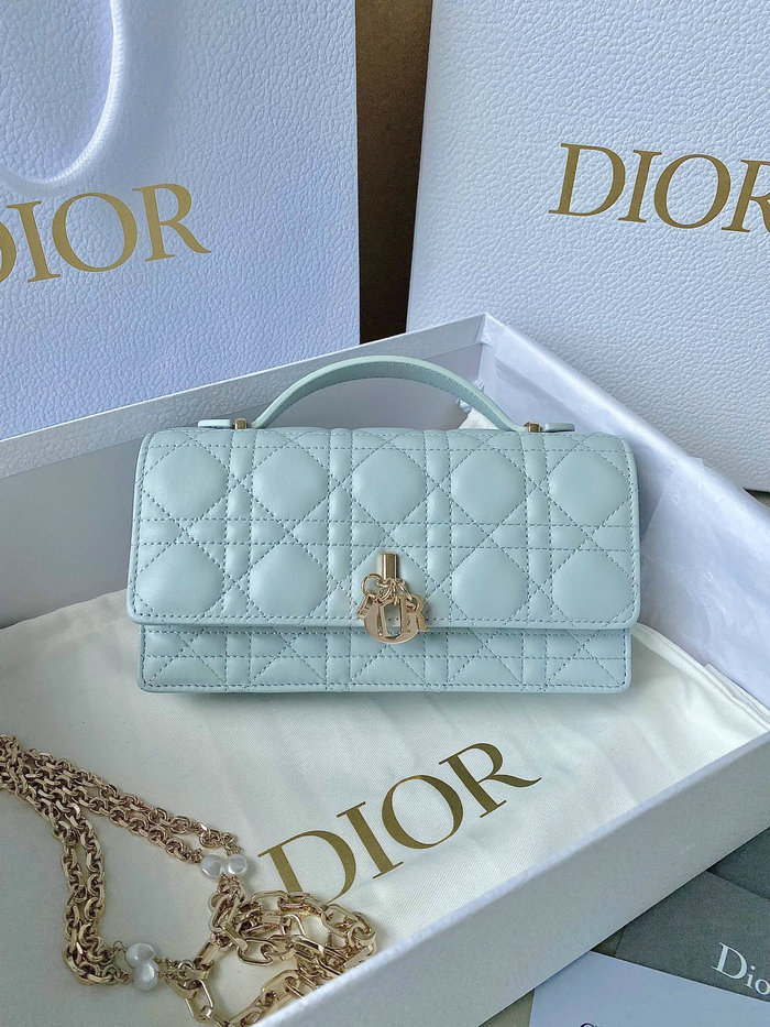 Miss Dior Mini Bag Blue D3370