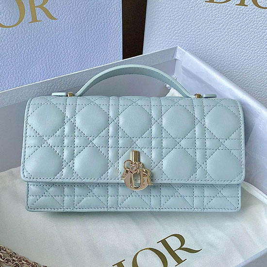 Miss Dior Mini Bag Blue D3370