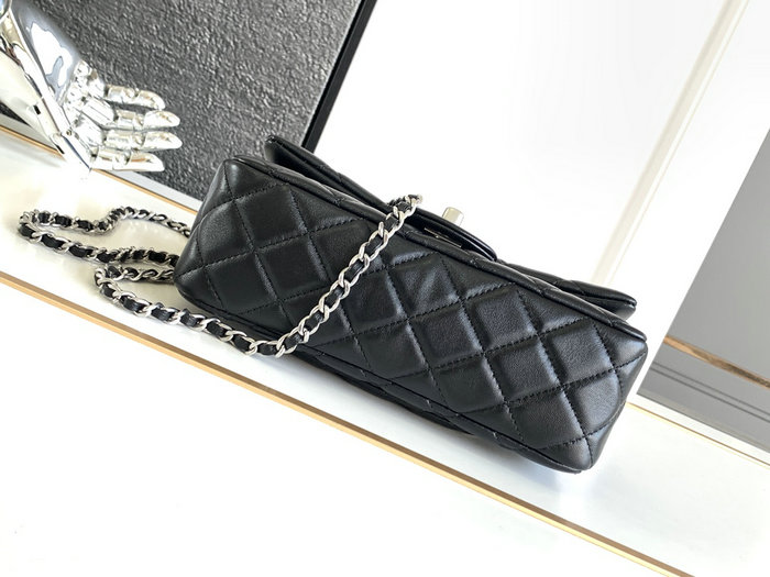 Chanel Lambskin Flap Bag Black AS1787