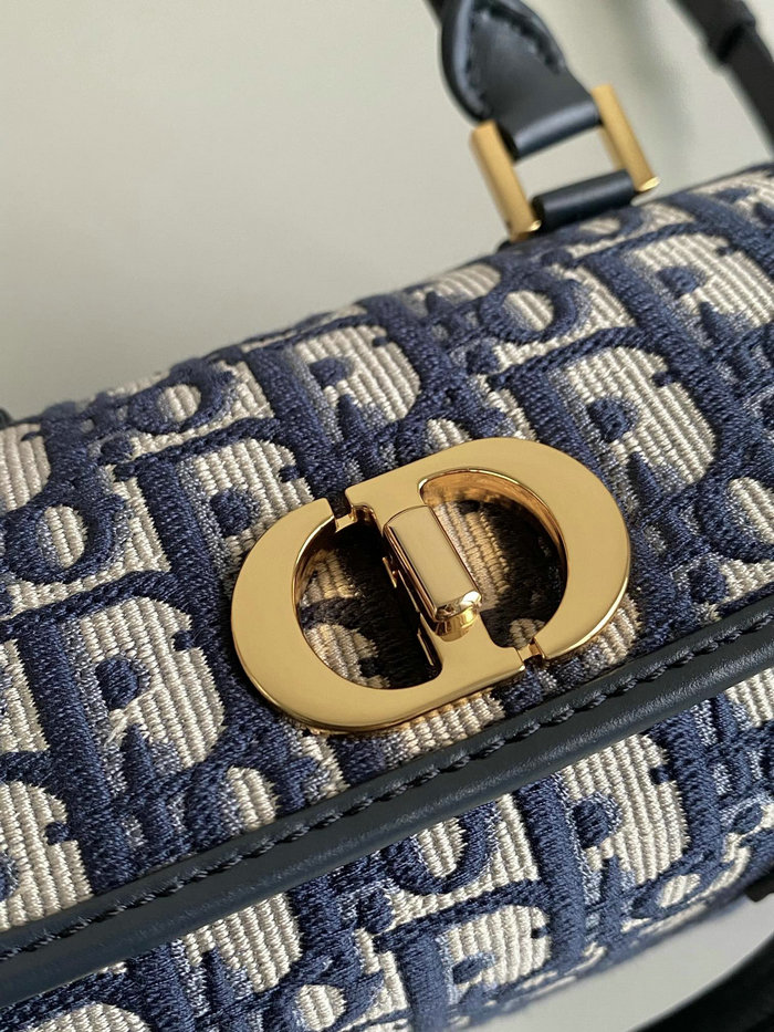 Dior Small Small Boston Bag Blue M7503