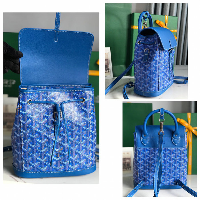 Goyard Alpin Mini Backpack Blue G10301