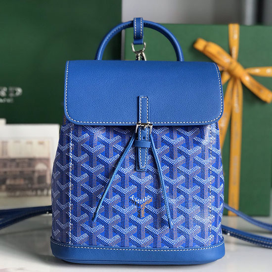 Goyard Alpin Mini Backpack Blue G10301