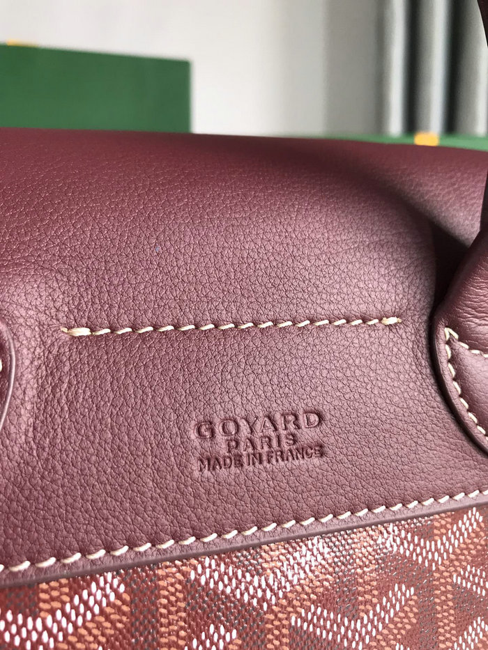 Goyard Alpin Mini Backpack Burgundy G10301