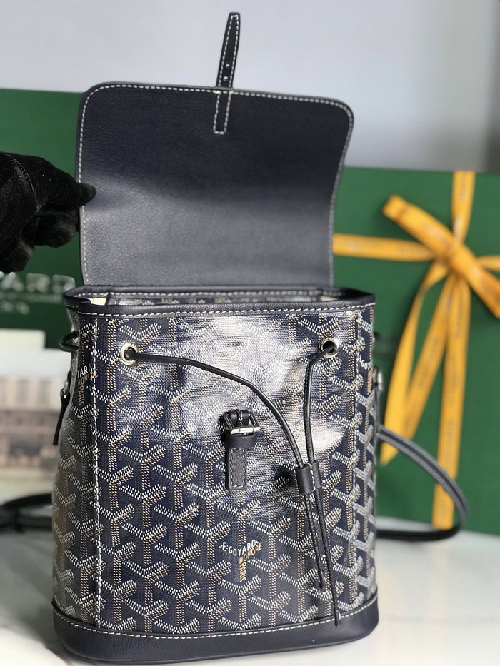 Goyard Alpin Mini Backpack Navy G10301