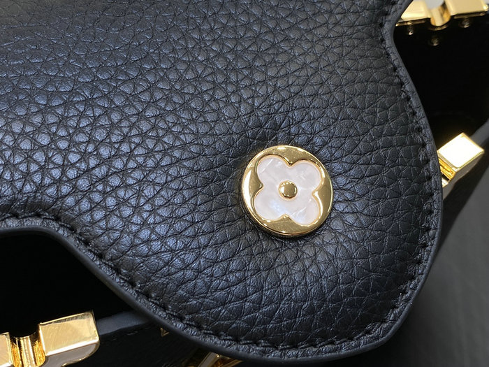 Louis Vuitton Capucines BB Black M23263