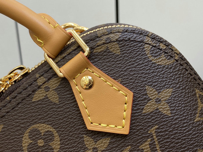 Louis Vuitton Nano Alma Brown M82717