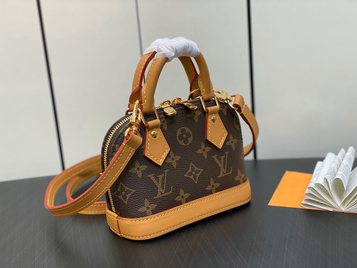 Louis Vuitton Nano Alma Brown M82717