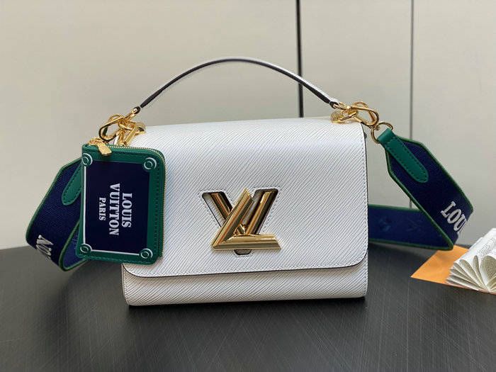 Louis Vuitton Twist MM White M23514