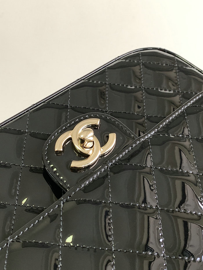 Chanel Backpack & Star Coin Purse Black AS4649