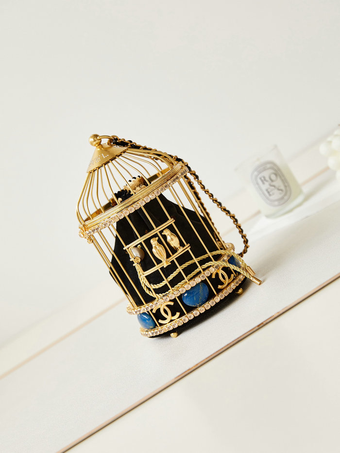 Chanel Bird Cage Bag Black A2022