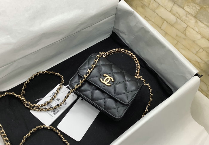 Chanel Clutch Con Catena Black AP3010