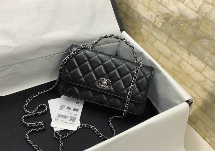 Chanel Clutch With Chain Black AP3566