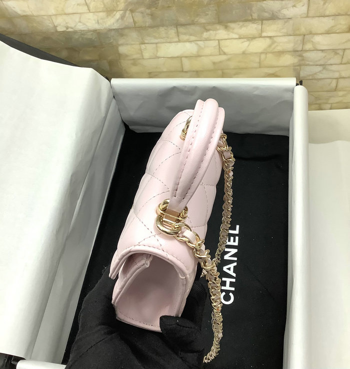 Chanel Clutch With Chain Pink AP2682