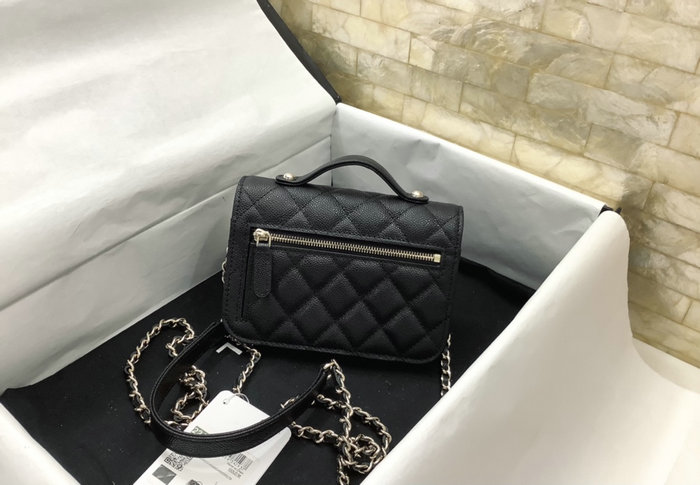 Chanel Clutch with Chain Black AP2914