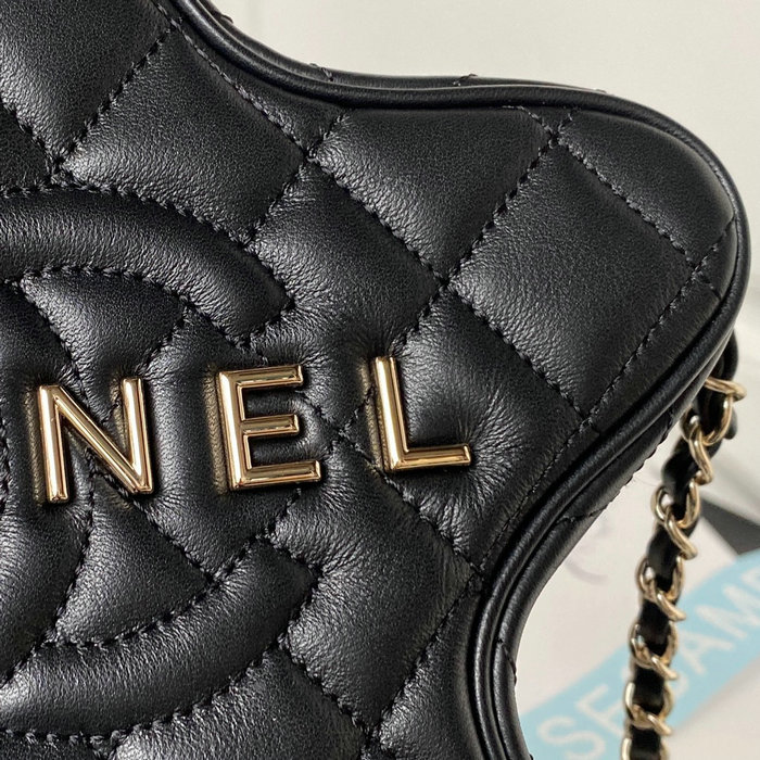 Chanel Star Handbag Black with Gold hardware AS4579