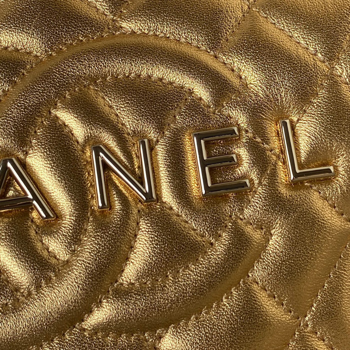 Chanel Star Handbag Gold AS4579