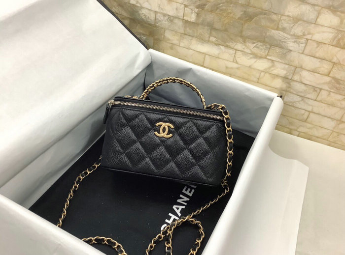 Chanel Vanity Case Black AP2805