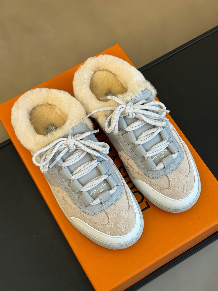 Louis Vuitton Shearling Sneakers SHL111702