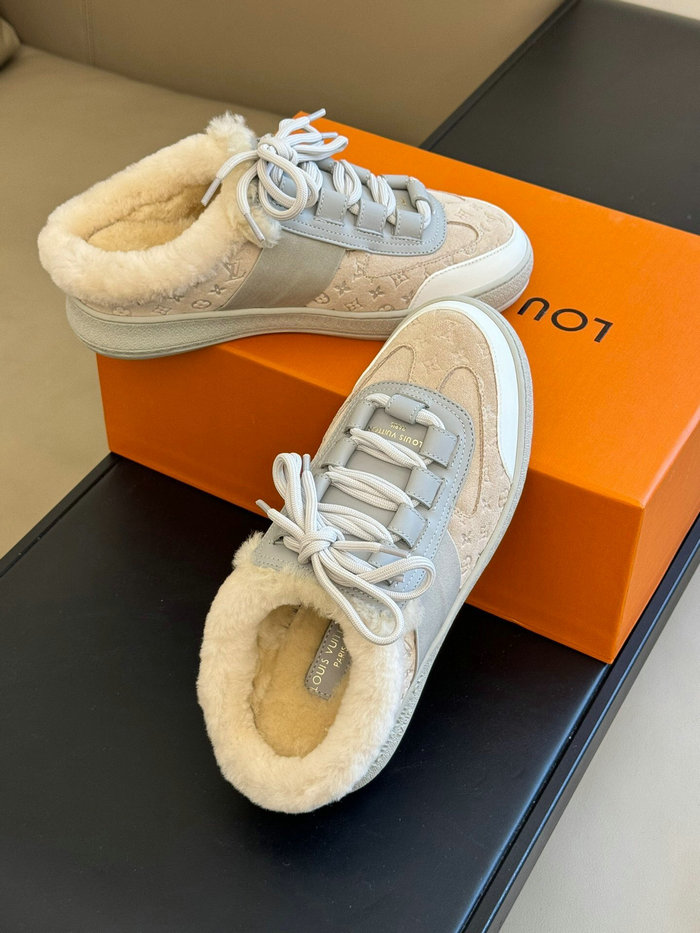 Louis Vuitton Shearling Sneakers SHL111702