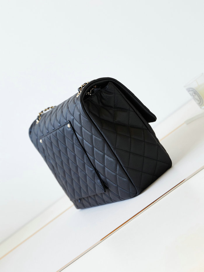 Chanel Airline Flap Bag Black A3827