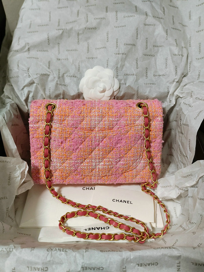 Chanel Flap Bag Pink A2423