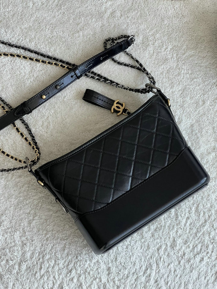 Chanel Gabrielle Medium Hobo Bag Black A91521