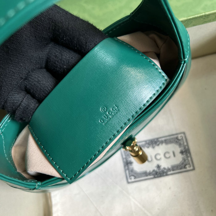 Gucci Jackie 1961 Mini Shoulder Bag Green 637091