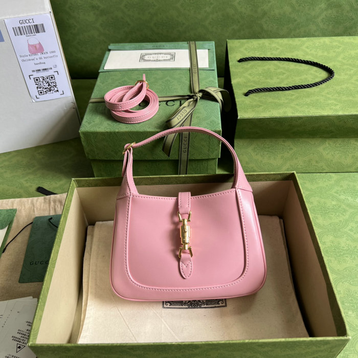 Gucci Jackie 1961 Mini Shoulder Bag Pink 637091