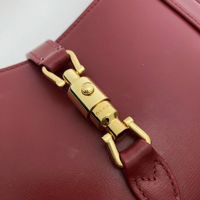 Gucci Jackie 1961 Mini Shoulder Bag Red 637091