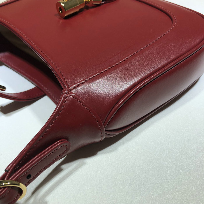 Gucci Jackie 1961 Mini Shoulder Bag Red 637091