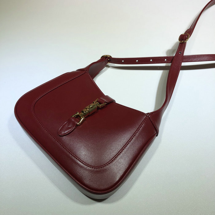 Gucci Jackie 1961 Mini Shoulder Bag Red 637091