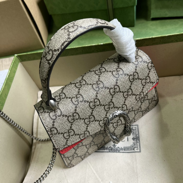 Gucci Dionysus Mini Top Handle Bag Red 752029