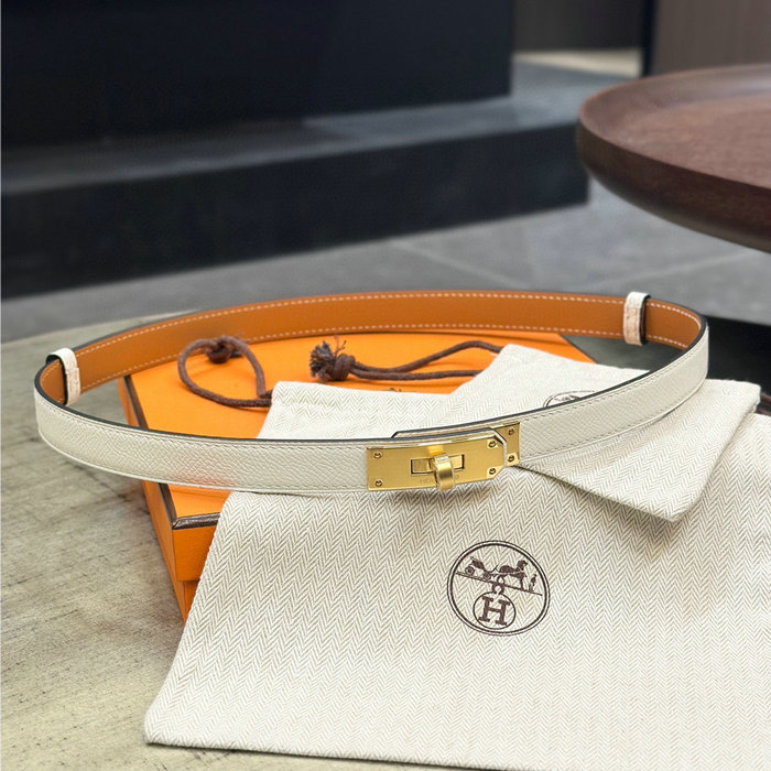 Hermes Belt White HB031501