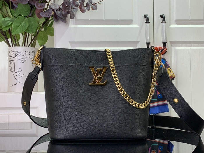 Louis Vuitton Lock and Walk Black M24165