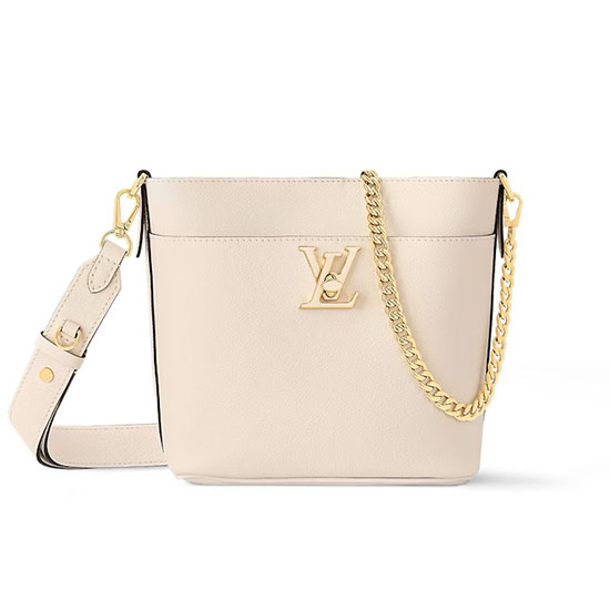 Louis Vuitton Lock and Walk Cream M24165