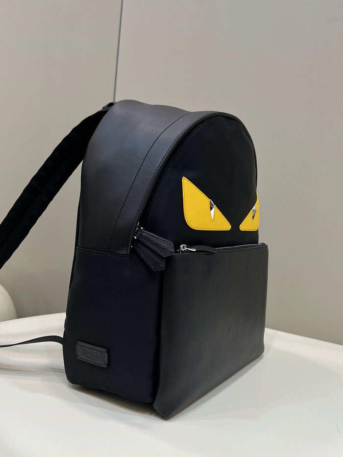 Fendi Black Monster Backpack F2315