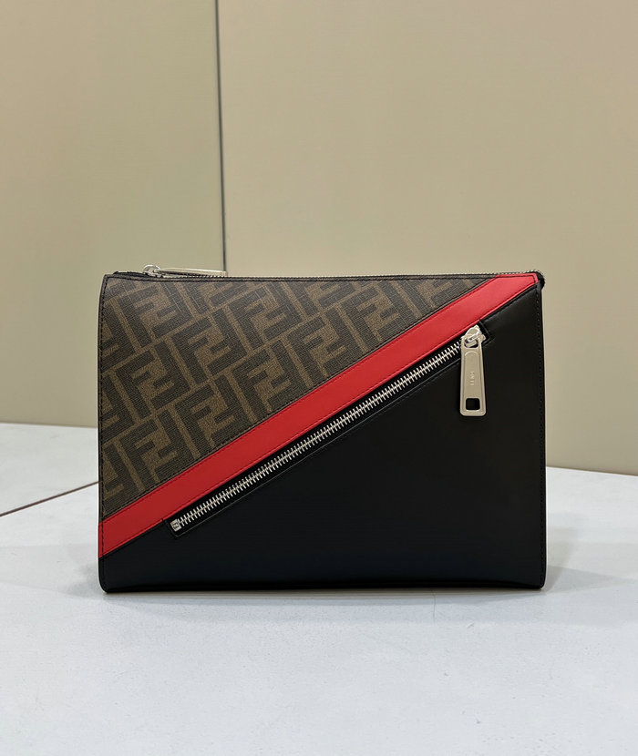 Fendi Diagonal Clutch F695