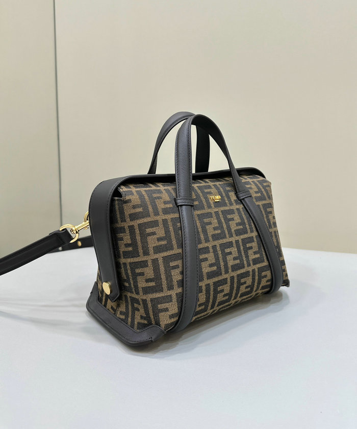 Fendi Fabric Boston 365 Bag F8627