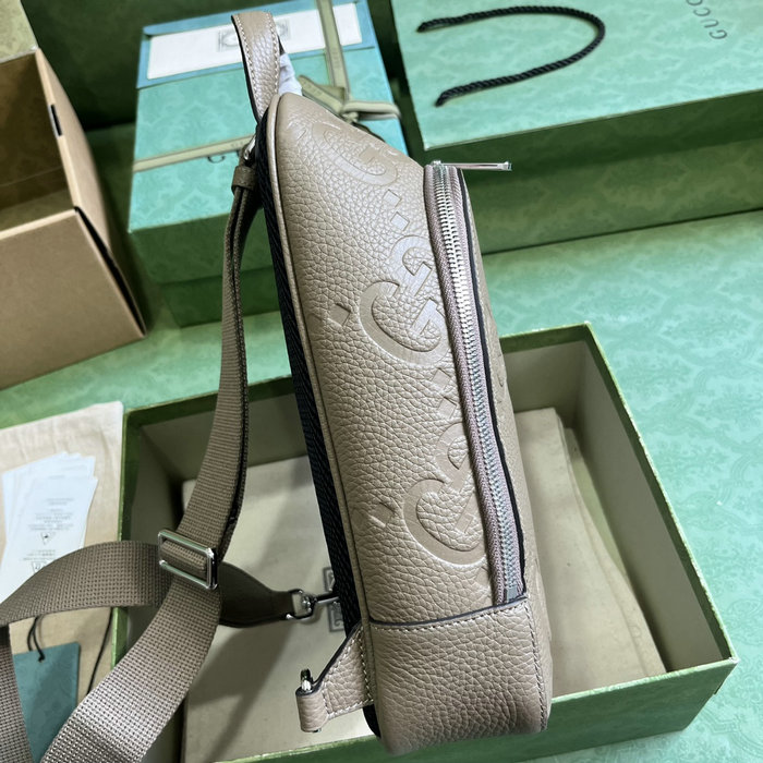 Gucci Jumbo GG Crossbody Bag Green 766937