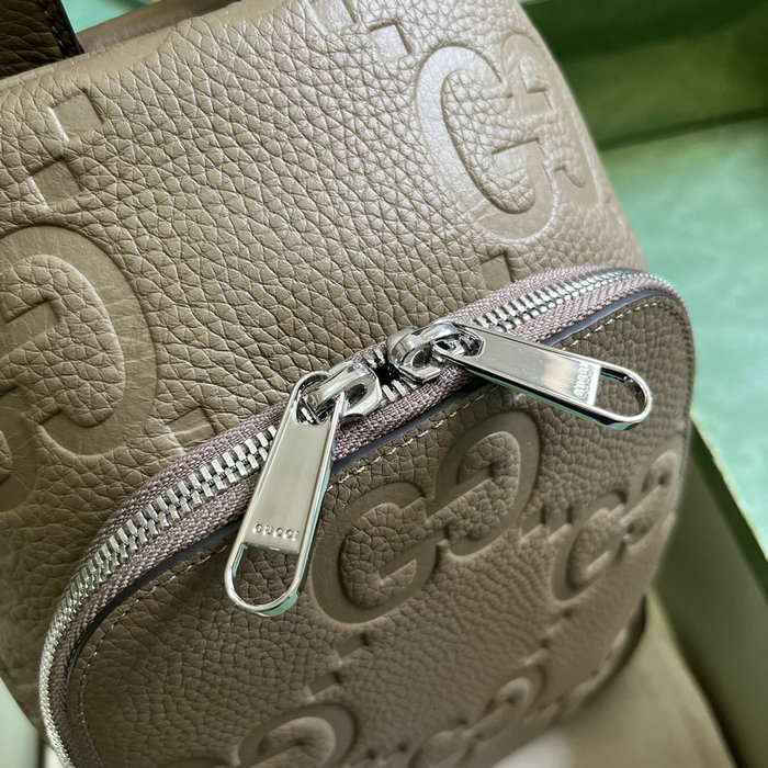 Gucci Jumbo GG Crossbody Bag Green 766937