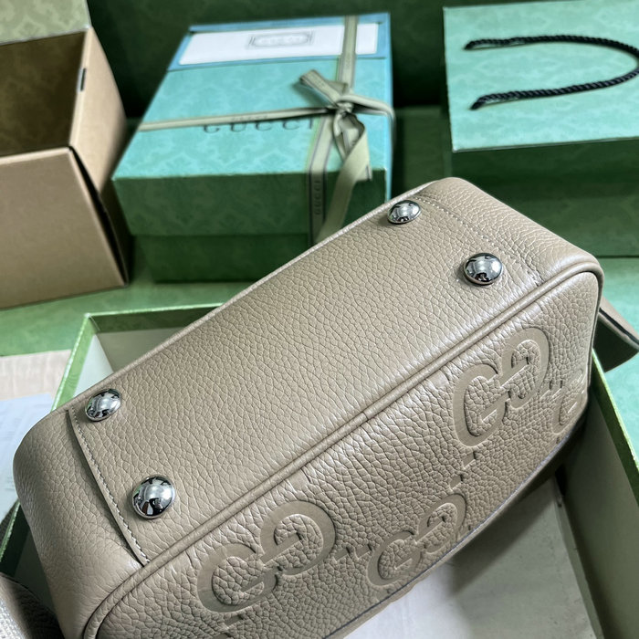 Gucci Jumbo GG Medium Messenger Bag Green 766946